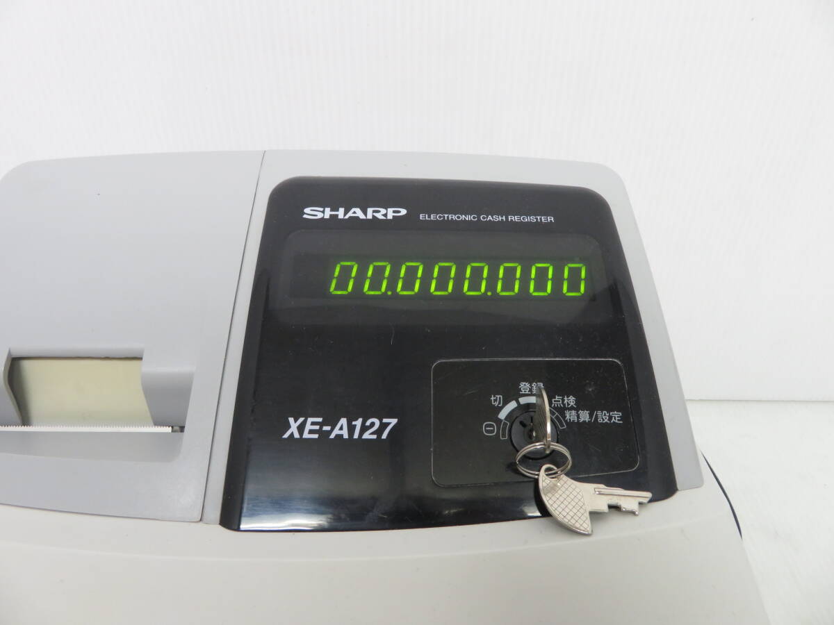 SHARP シャープ 電子レジスター XE-A127-A Yahoo!オークション - SHARP シャープ 電子レジスター XE-A127