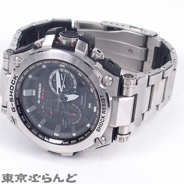 101725336 1円 カシオ CASIO MT-G G-SHOCK Gショック MTG-S1000D-1AJF SS 樹脂系 腕時計 メンズ ソーラー電波_画像2