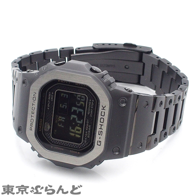 101724992 1円 カシオ CASIO Gショック フルメタル GMW-B5000MB-1JF ブラック SS 腕時計 メンズ タフソーラーの画像2