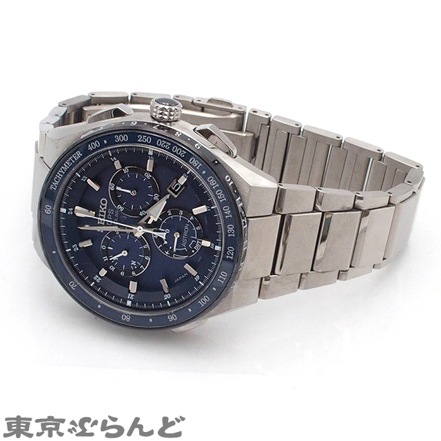101720258 1円 セイコー SEIKO アストロン エグゼクティブライン SBXB127 8X82-0AR0 ブルー チタン セラミック 腕時計 メンズ GPSソーラーの画像2
