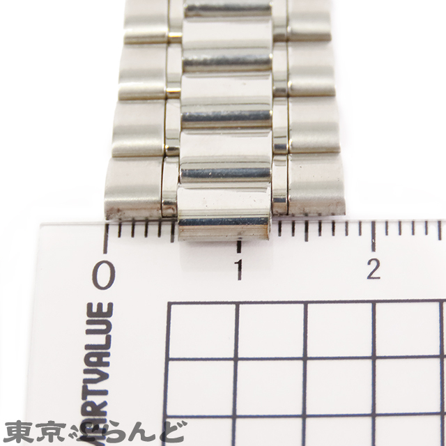 101720732 オメガ OMEGA スピードマスター用 純正 ブレスレット シルバー SS 18mm フラッシュフィット付 腕時計ベルト メンズ_画像9