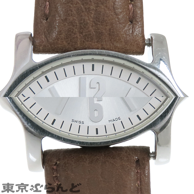 101690095 1 иен BVLGARY BVLGARI Solotempo ST35S серебряный SS кожа Date наручные часы мужской кварцевый тип аккумулятора 