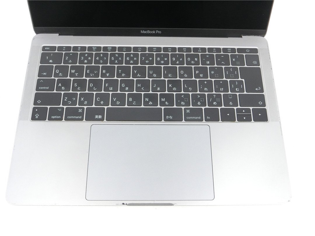中古　MacBookPRO　A1708　日本語キーボード 　液晶割れ　本体止めネジ欠品　詳細不明　ノートPCパソコン　ジャンク品　送料無料_画像2