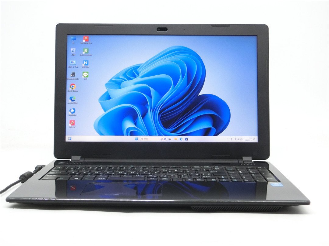 WEBカメラ/中古ノートパソコンDiginnos　critea　DX4　FHD/Corei3　4100M/15.6型フルHD/8GB/新品SSD256GB/Bluetooth/WIFI/テンキー/WIN11　_画像1