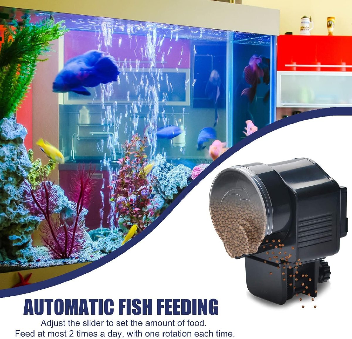  fish automatic feeder feeding machine absence hour also safety automatic feeding machine fish bait feed .. equipment equipment automatic .... absence travel business trip tropical fish goldfish aquarium fish for 