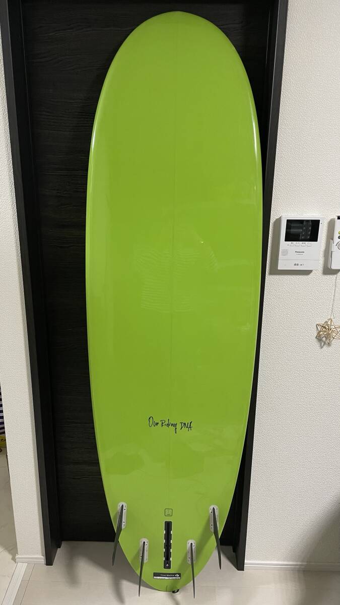 [ direct transactions (pick up) limitation ]THREE WEATHERs Lee weather is  Peter n6.6ft 46L extra ( leash cord * board cover ) purple sport 