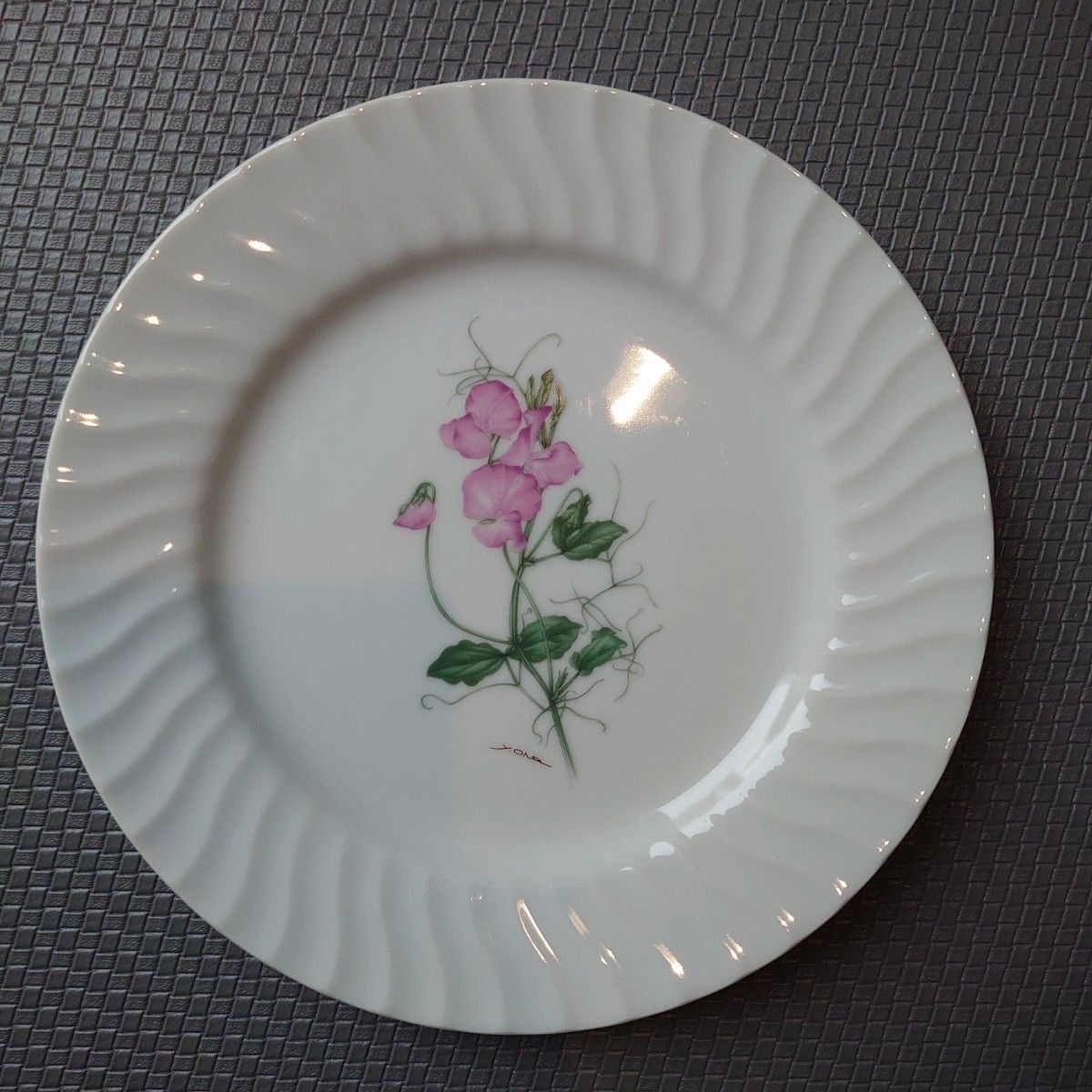 食器　皿　取り皿　 平皿　小皿　花柄　ボタニカルアートコレクション 4枚セット　おしゃれ