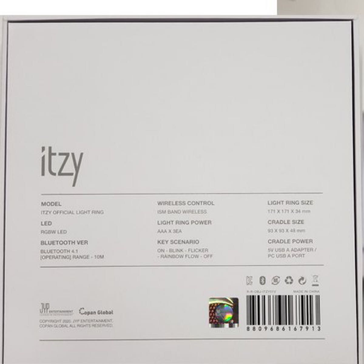 新品未開封品！！ ITZY イッチ  OFFICIAL LIGHT RING ペンライト イッチ 公式ライトリング