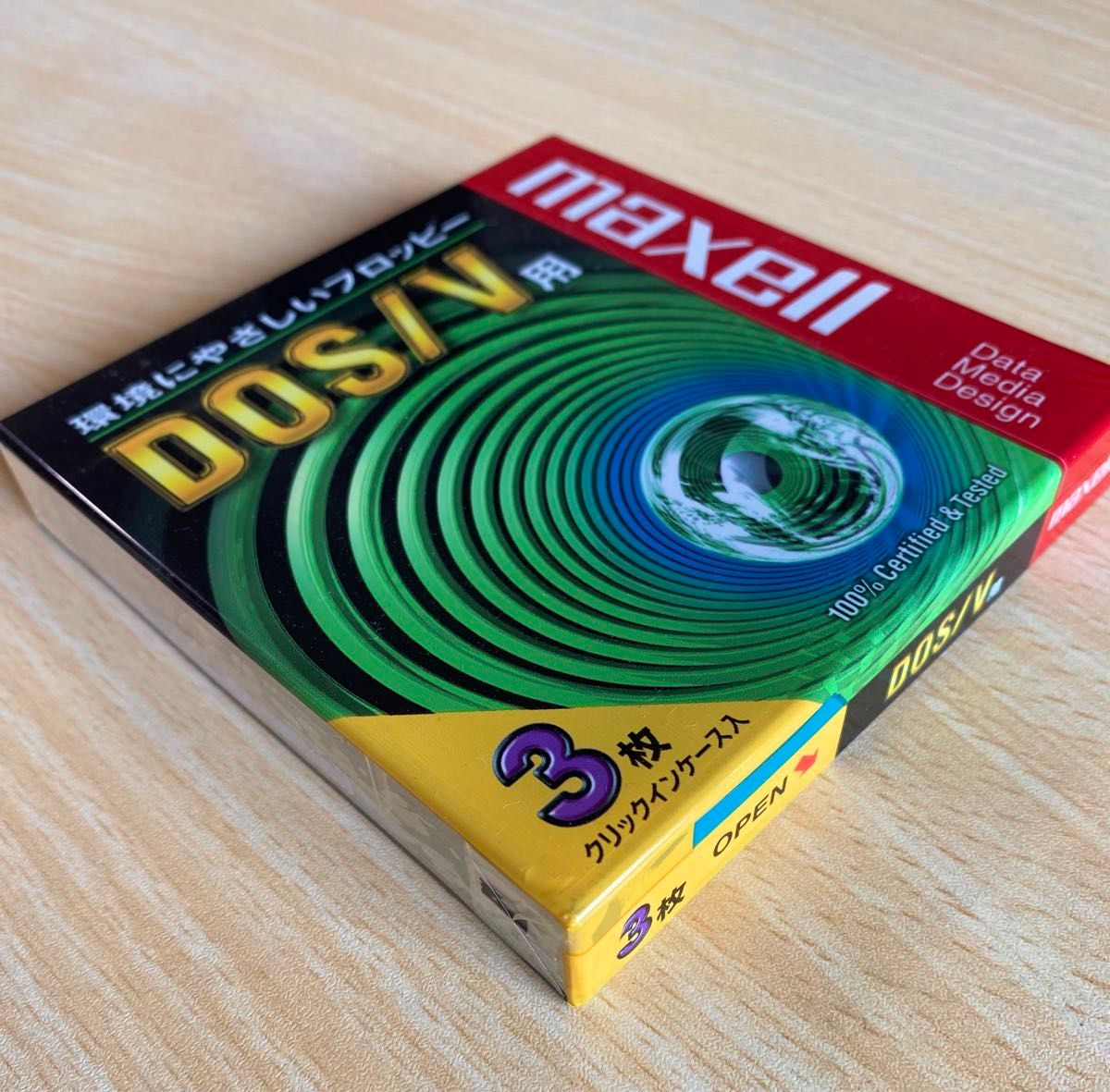 マクセル　maxell   3.5型フロッピーディスク　DOS/V用　3枚