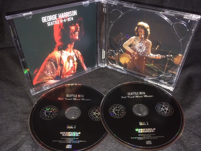 ●George Harrison - Seattle 1974 Full Track Mono Master : Moon Child プレス2CDの画像2