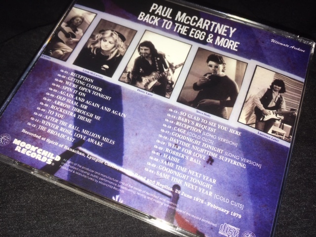 ●Paul McCartney - Back To The Egg & More Ultimate Archive : Moon Child プレス1CDの画像3