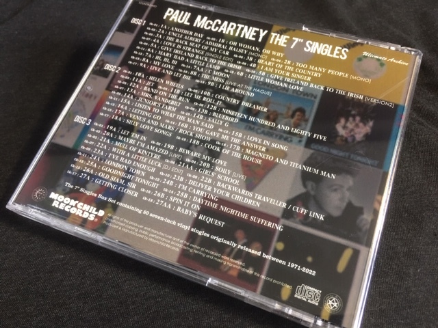 ●Paul McCartney - The 7" Singles Vol.1～3 Ultimate Archive : Moon Child プレス9CDの画像2