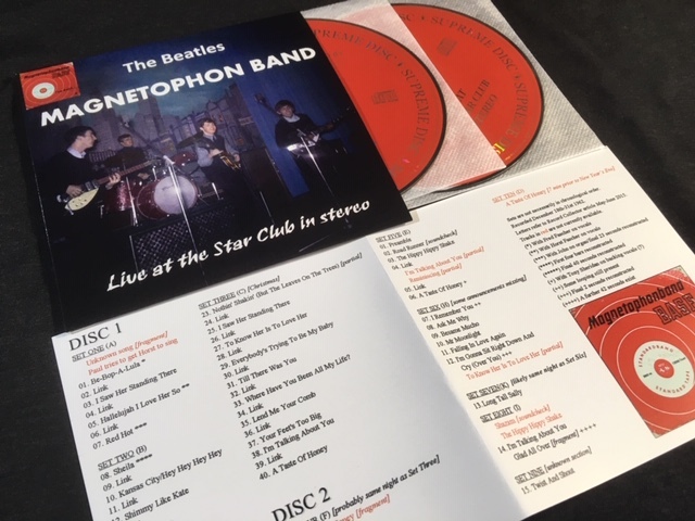 ●Beatles - Magnetophon Band Live At The Star Club 特価: Empress Valley プレス4CD紙ジャケット_画像3