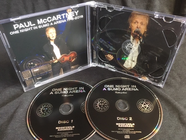 ●Paul McCartney - One Night In A Sumo Arena : Moon Child プレス2CD_画像2