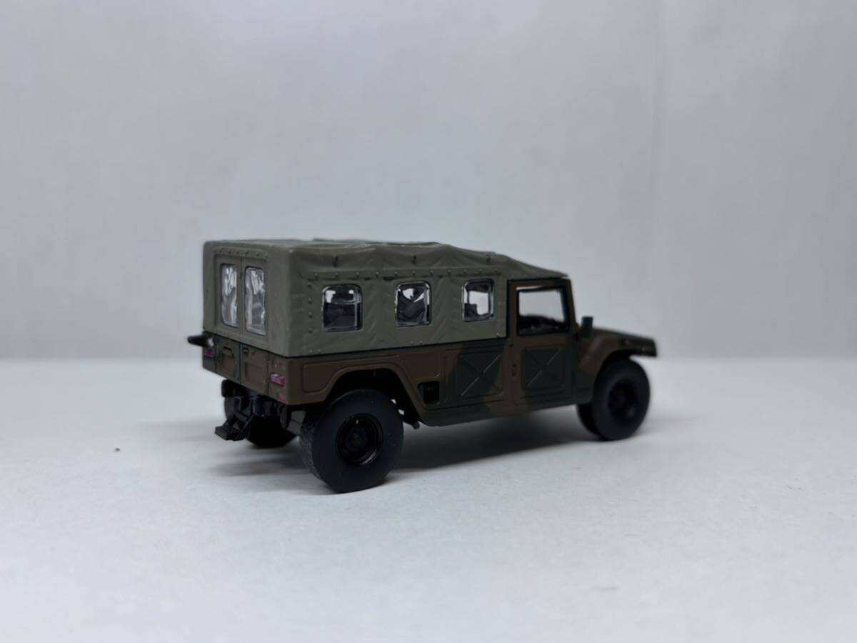 1/64 京商 高機動車 トヨタ メガクルーザー ミリタリービークル KYOSHO 陸上自衛隊 迷彩の画像3