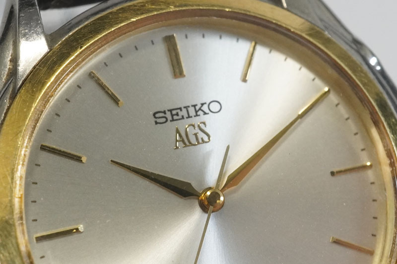 1円~【695】SEIKO／セイコー　4M21-0A70　AGS　DOLCE／ドルチェ　自動巻き　ボーイズ　ユニセックス　腕時計_画像2