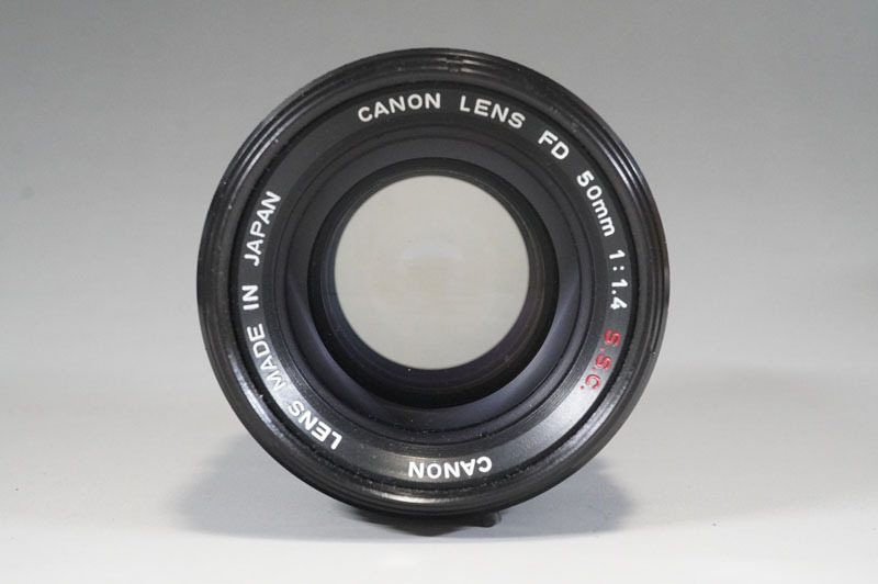 1円~【760】Canon／キャノン　AE-1　／LENDS　CANON　LENS　FD　50mm　1:1.4　S.S.C._画像6