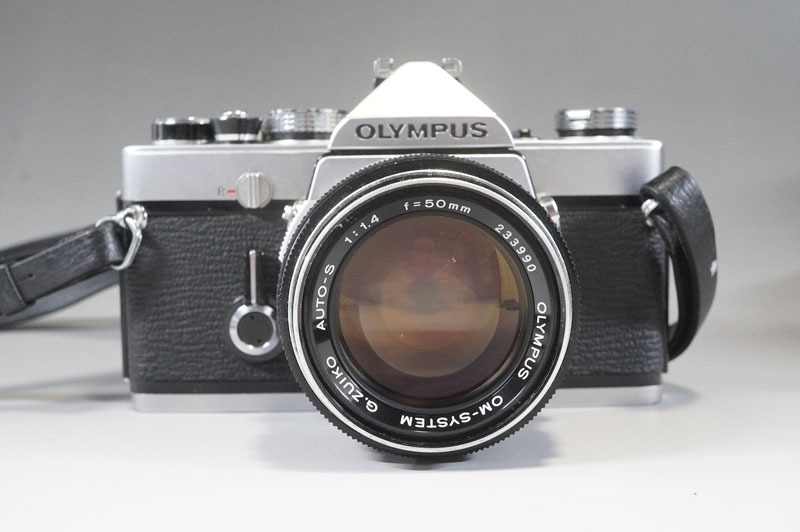 1円~【761】OLYMPUS／オリンパス OM-1 ／LENDS AUTO-S 1:1.4 f=50mm ■LENDS AUTO-W 1:3.5 f=28mm ■LENDS AUTO-ZOOM 1:4 f=75-150mm_画像2