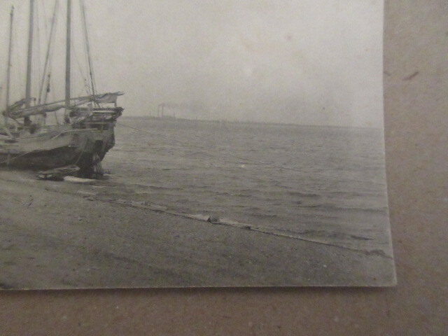 戦前絵葉書　芦屋海浜の眺望　未使用　１枚 　　　　　に_画像4