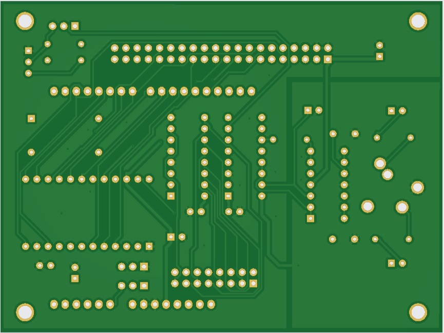 Z80 FM sound source YM2151 board (KZ80_YM2151) exclusive use printed circuit board 