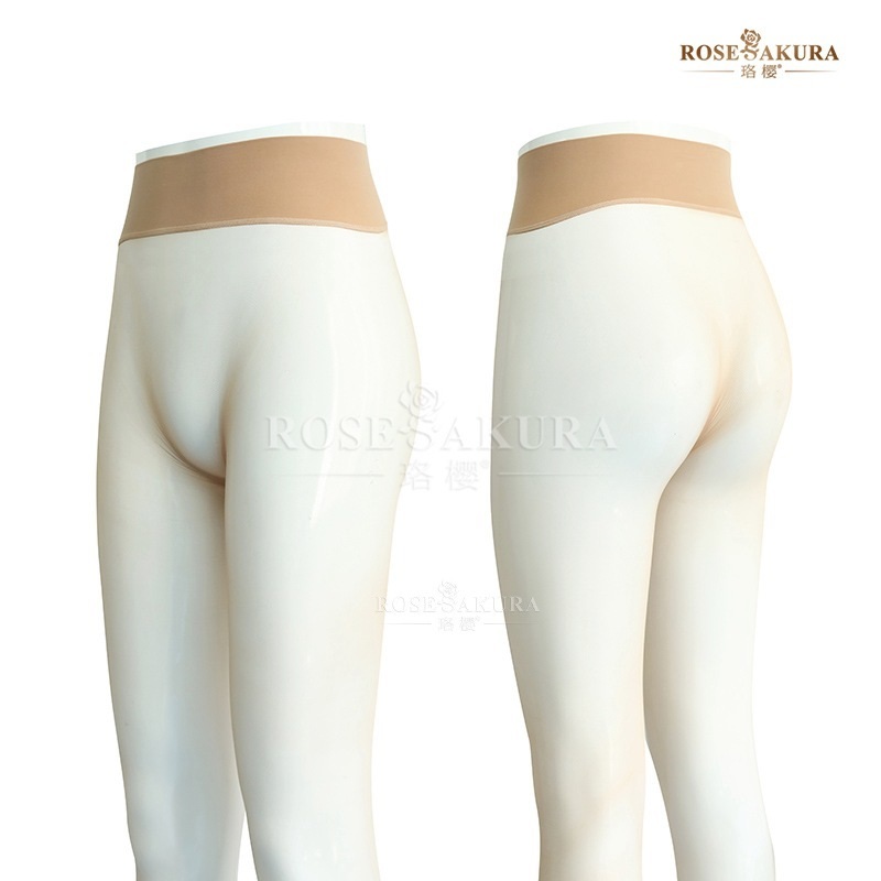 ROSESAKURA/8314 ELERI BLACK mat lustre less soft fiber regular waist center si-mre Span -stroke 
