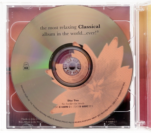 2枚組　The most relaxing classical album in the world…ever! ヴィヴァルディ/バッハ/モーツァルト/ベートーヴェン/ドビュッシー/他36曲_画像4