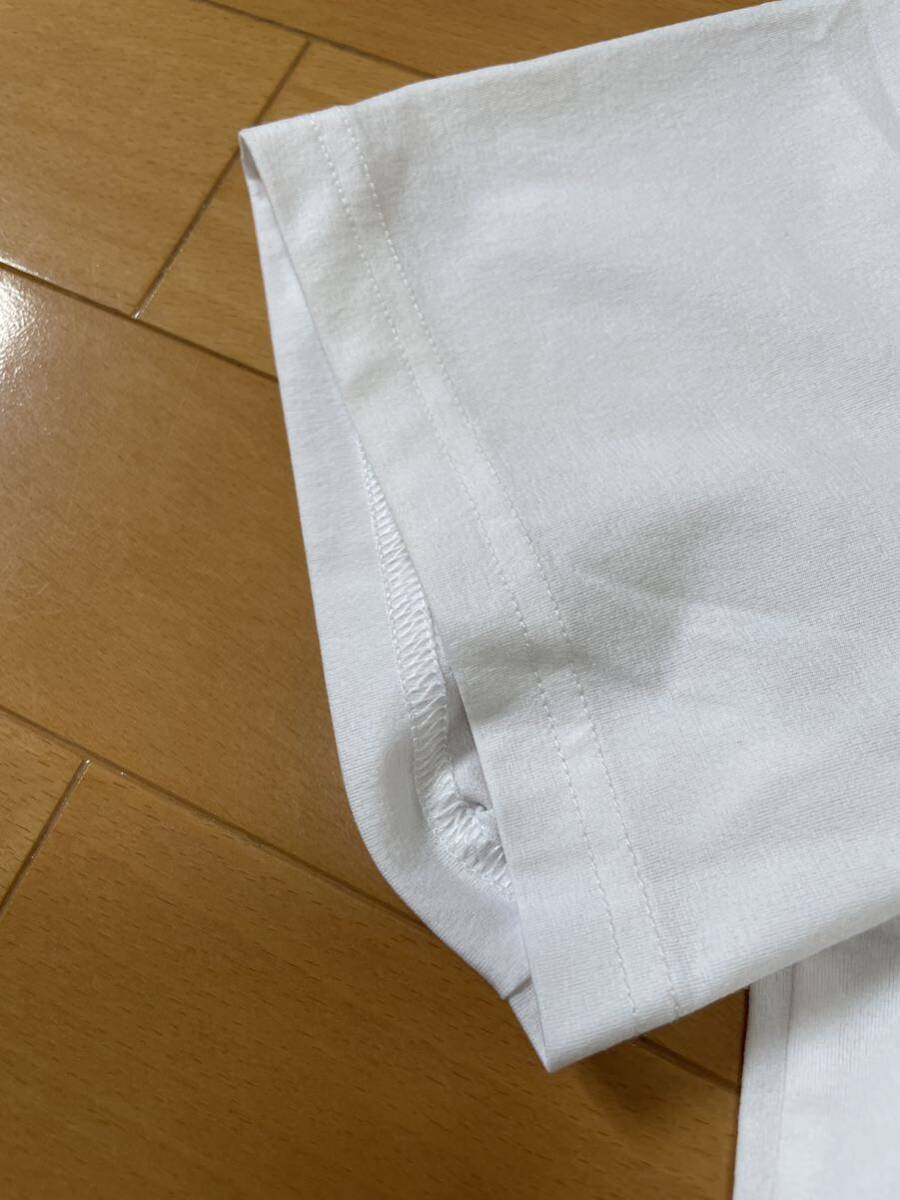 MAMMUT マムート Tシャツ 半袖 ホワイト プリント マンモス アウトドア ASIA XLサイズの画像9
