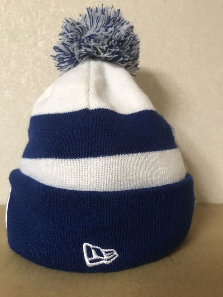 NEW ERA PON KNIT BEANIE × NFL INDIANAPOLIS COLTS size-ONE SIZE 中古(超美品) 送料無料 NCNR