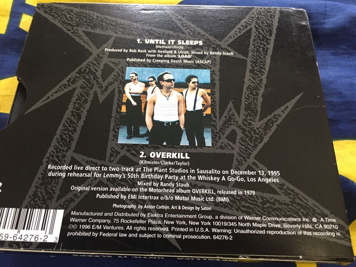 Metallica★中古CD/US盤「メタリカ～Until It Sleeps」 _画像2