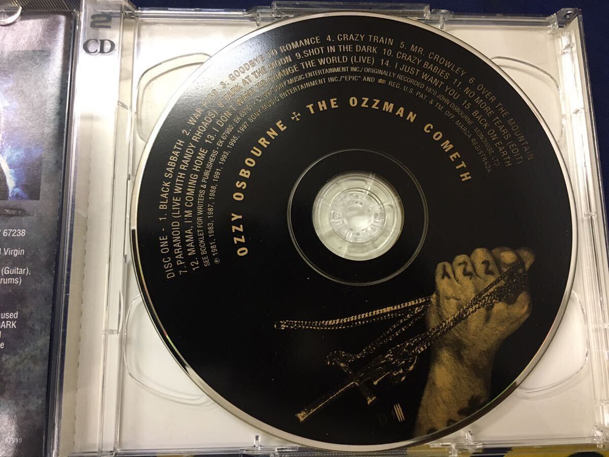 Ozzy Osbourne★中古2CD/US盤「オジー・オズボーン～The Ozzman Cometh」 _画像3