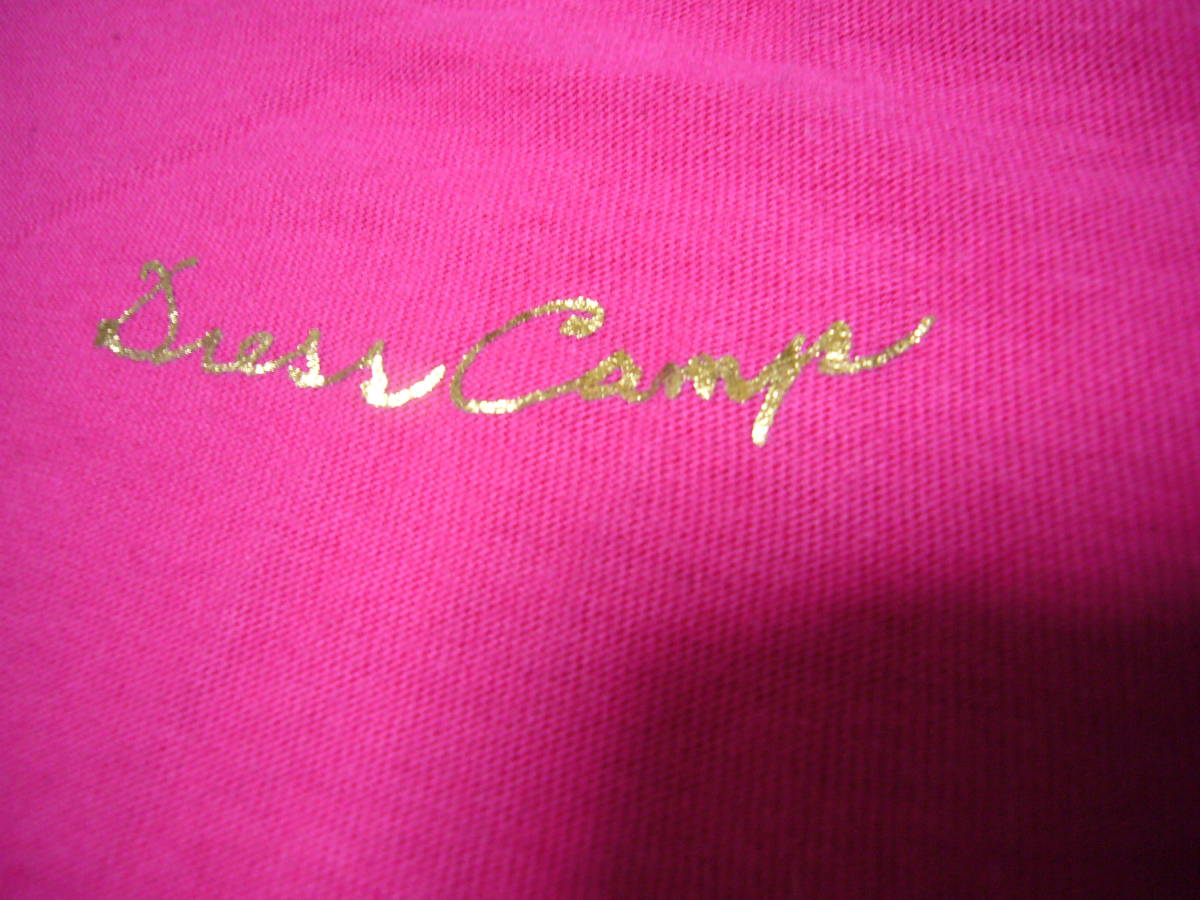 DRESS CAMP ドレスキャンプ 半袖Tシャツ ピンク４８_画像5