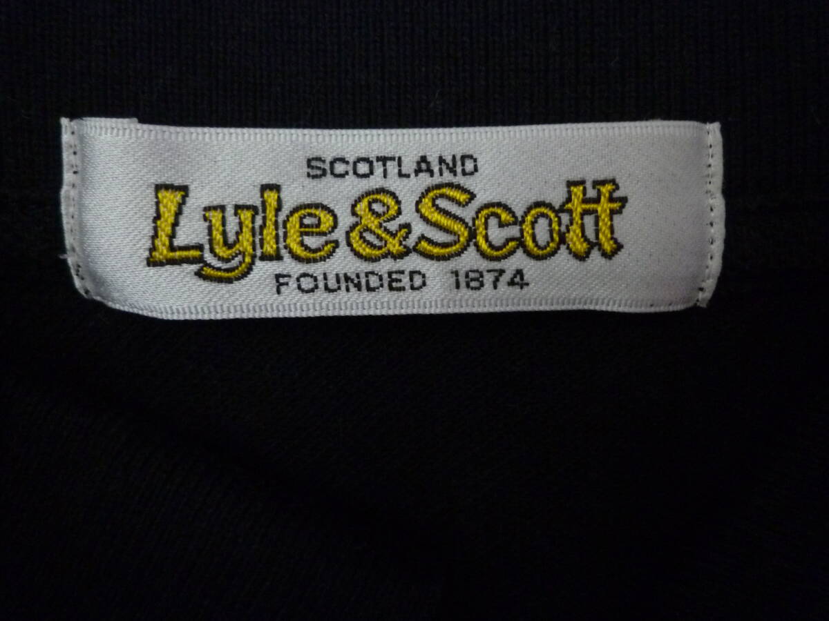 la il & Scott Lyle&Scott Golf polo-shirt with short sleeves black M size 