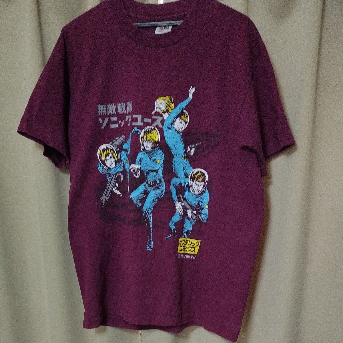 激レア バンドTシャツ 無敵戦隊ソニックユース Sonic Youth 激レア バンドTシャツ 無敵戦隊ソニックユース Sonic Youth