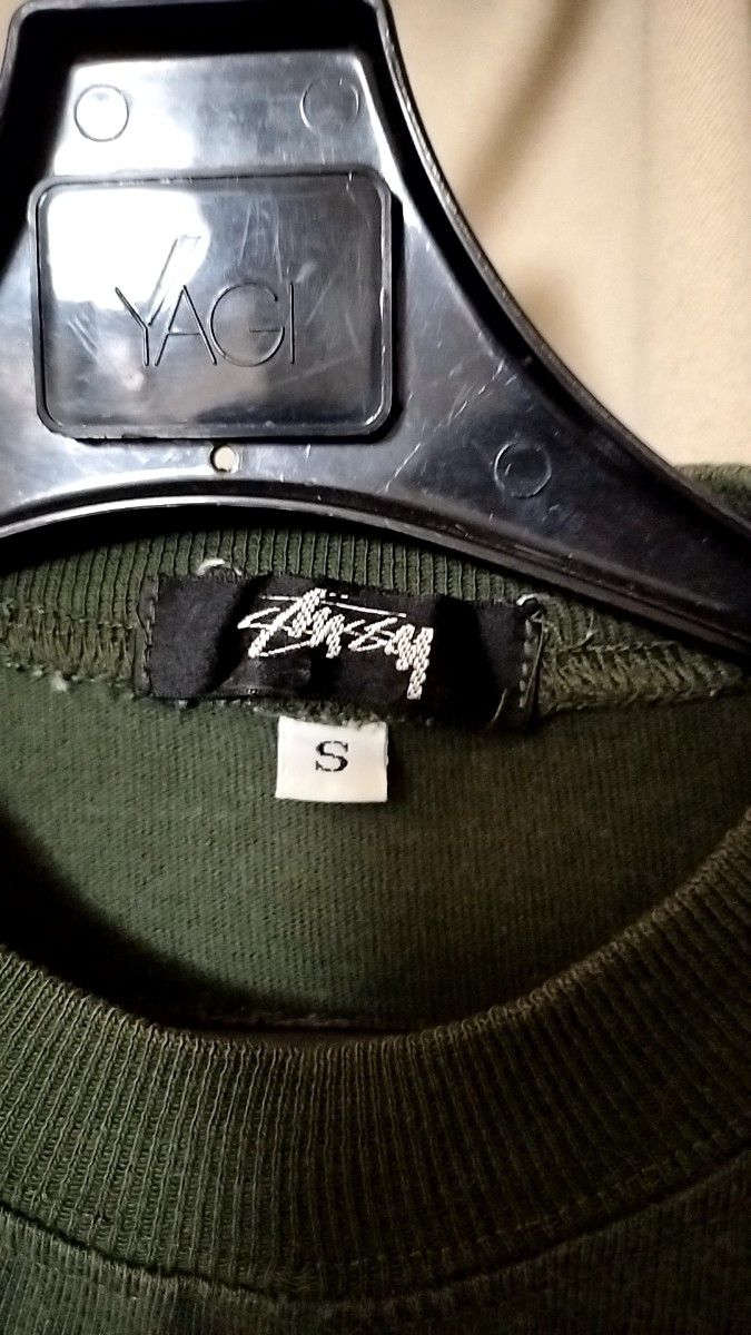 超レア OLD STUSSY 黒タグ初期 80s ジャガードロングTシャツ 超レア OLD STUSSY 黒タグ初期 80s ジャガードロングTシャツ