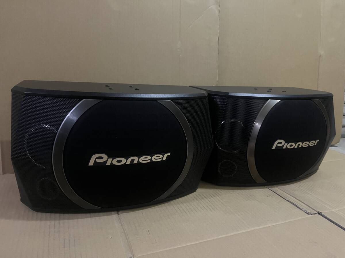 希少　６００W　スピーカー　CS-X080　L：R　1ペア　パイオニア　 音出し確認済み　PIONEER　カラオケ KARAOKE SPEAKER