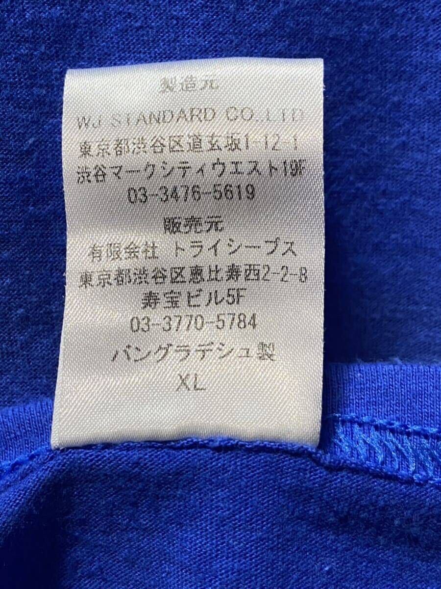 STANDARD CALIFORNIA × VANS　Factory Team S/S T-Shirt size:XL ブルー / スタンダードカリフォルニア バンズ コラボ Tシャツ 木村拓哉_画像10