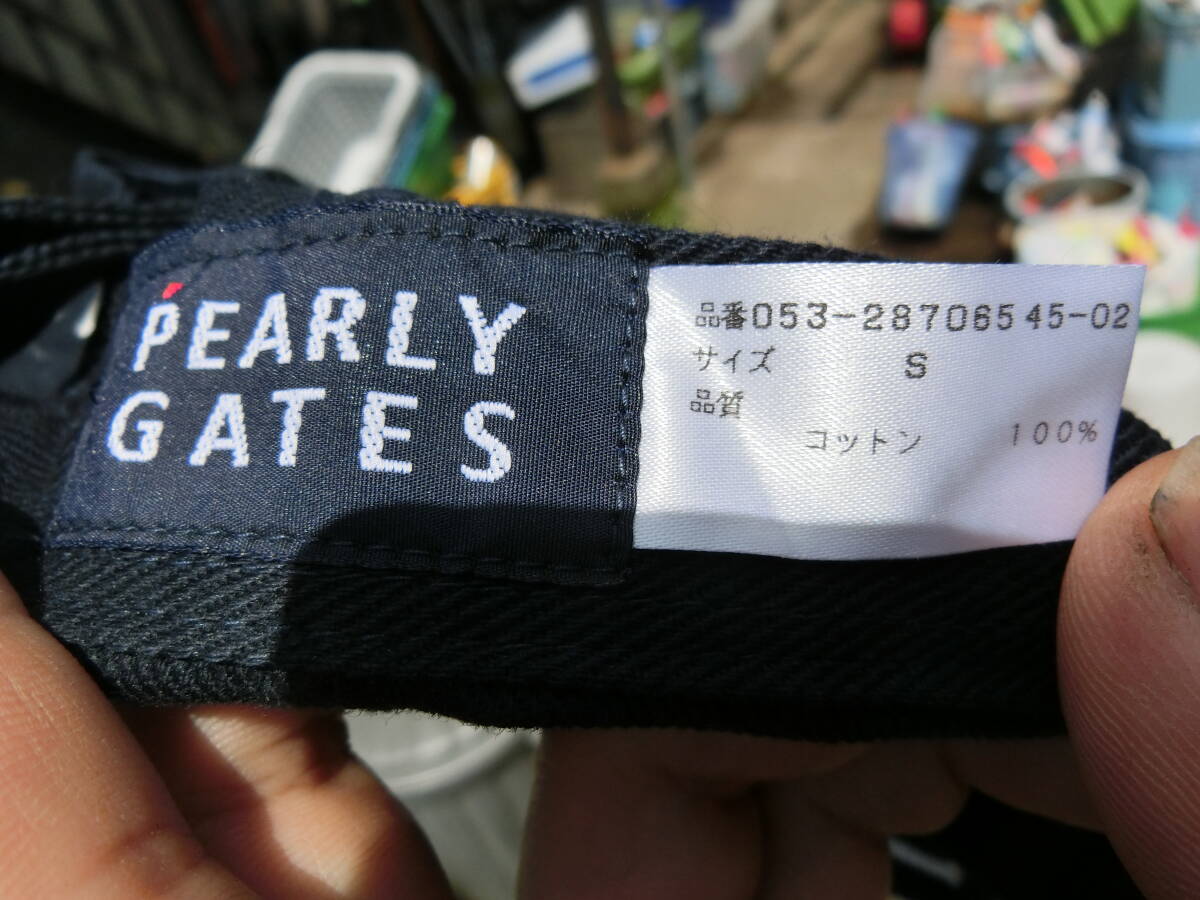 【1円～PEARLY GATES】パーリーゲイツ キャップ 帽子 ゴルフ Sサイズの画像5