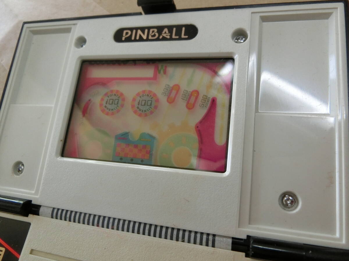 【1円～】ゲームウォッチ PB-59 PINBALL ピンボールニンテンドー 任天堂_画像4