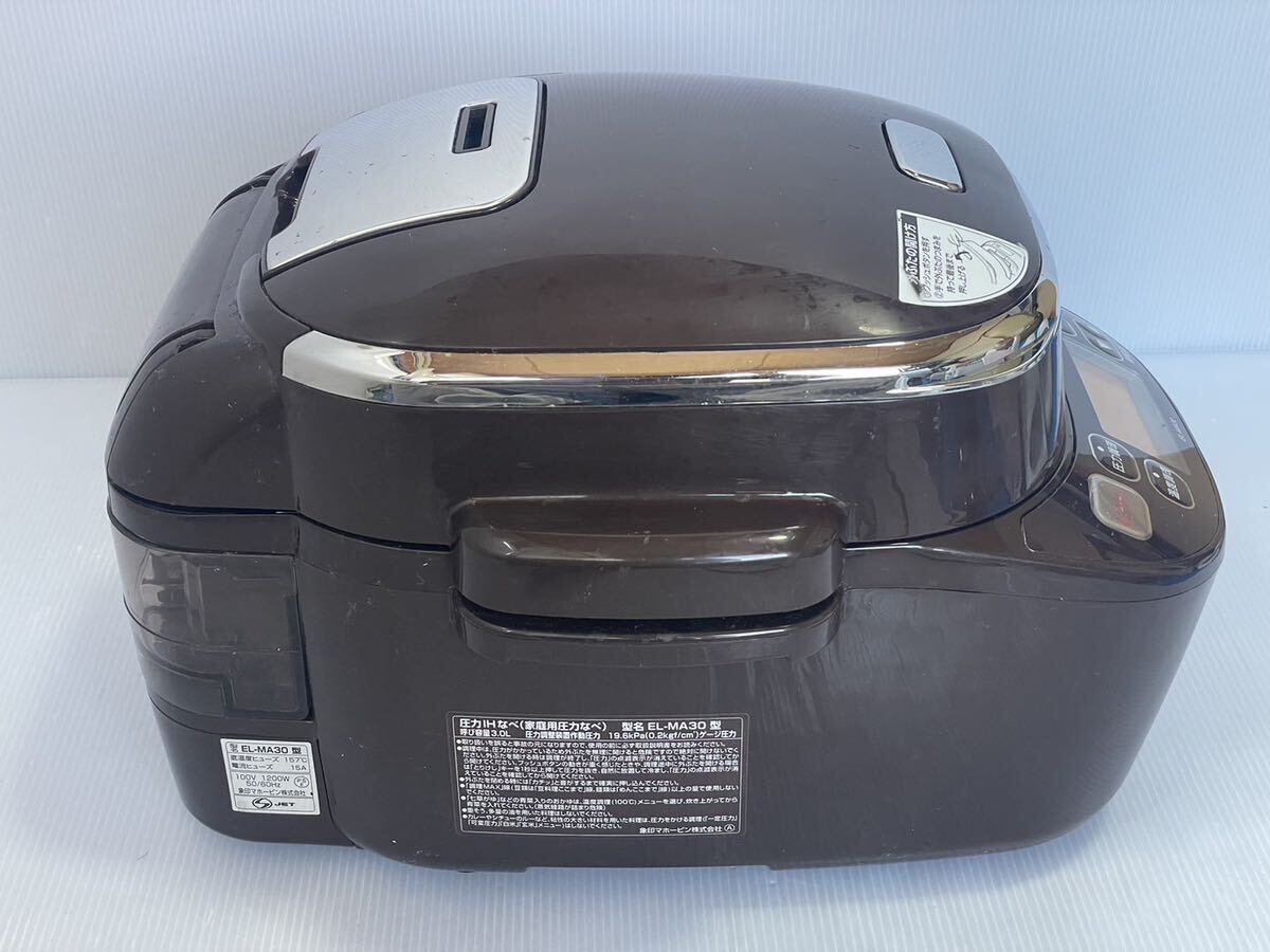 炊飯器 象印 ZOJIRUSHI EL-MA30 el-ma30 圧力IH _画像4