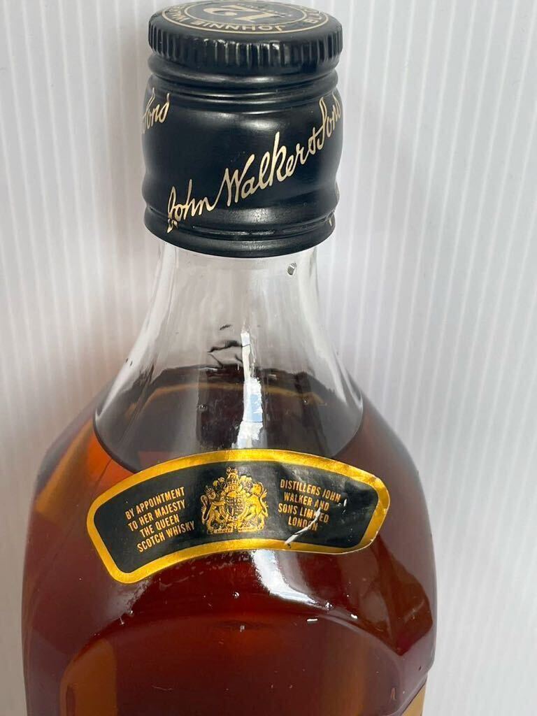 ウイスキー ジョニーウォーカー JOHNNIE WALKER ブラックラベル BLACK LABEL 12年 700ml 40%の画像6