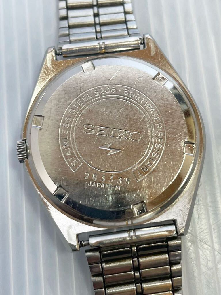 SEIKO Seiko LM 5206-6081 самозаводящиеся часы работа Date 