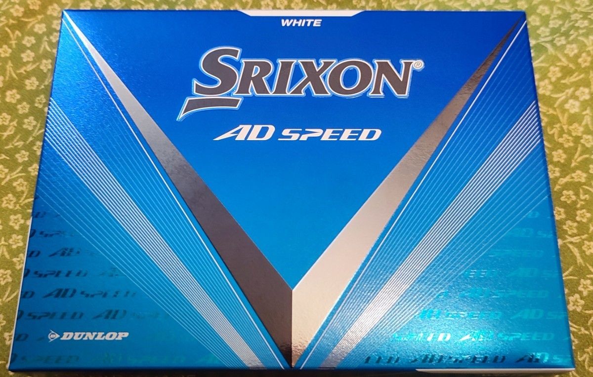 ダンロップ SRIXON スリクソン AD SPEED エーディースピード ゴルフボール 1ダース 　 ホワイト　新品　2024年