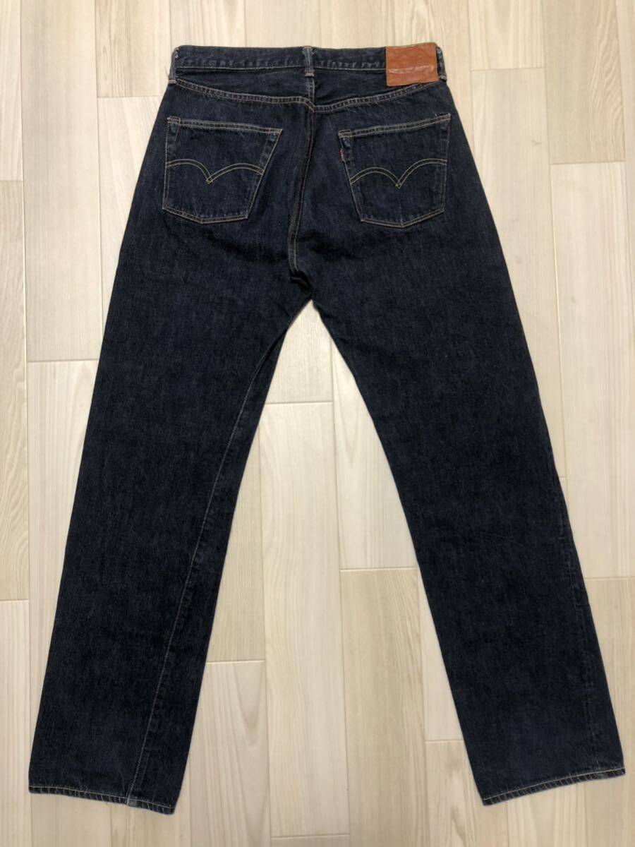 濃紺 53501-0004 501xx W34 LEVI'S VINTAGE CLOTHING 1953年復刻 革パッチ リーバイス 日本製 LVC