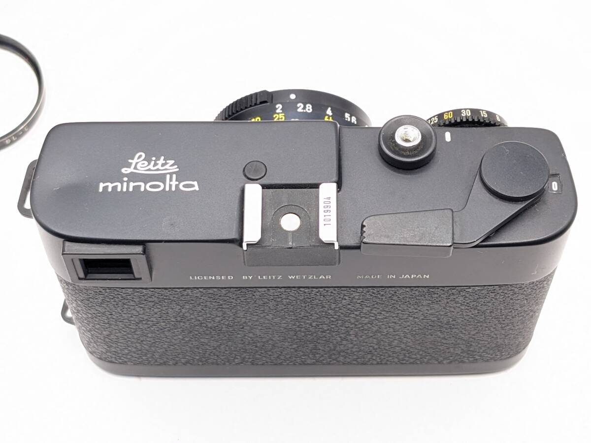 ★良品★ LEITZ minolta CL ライツ ミノルタ + M-ROKKOR-QF 40mm f2 Leica ライカ レンジファインダー #1523_画像5