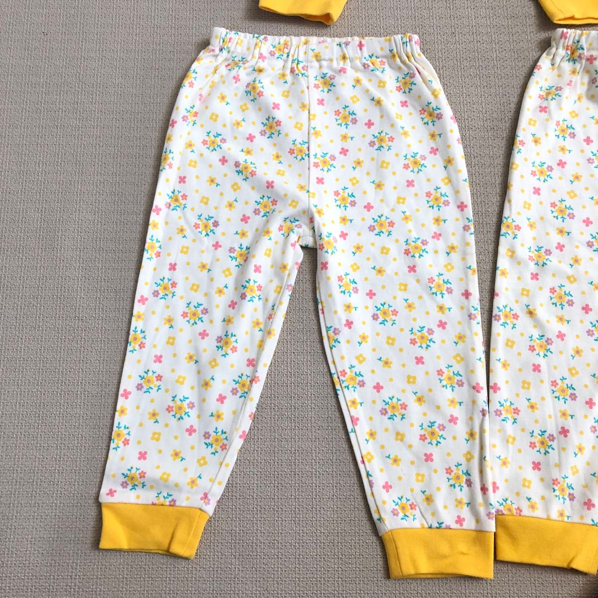 100cm 綿100%子供パジャマパンツ　三枚セット　新品