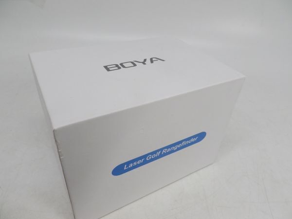 44●a763☆開封未使用 BOYA R-ONE レーザー距離測定器 ホワイト 最速0.2秒計測 最大1000m測定 高低差補正 現状渡しの画像7