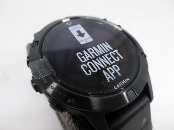 09*a259* вскрыть не использовался Garmin смарт-часы FENIX5 спорт часы GPS наручные часы Phoenix 5 GARMIN текущее состояние 