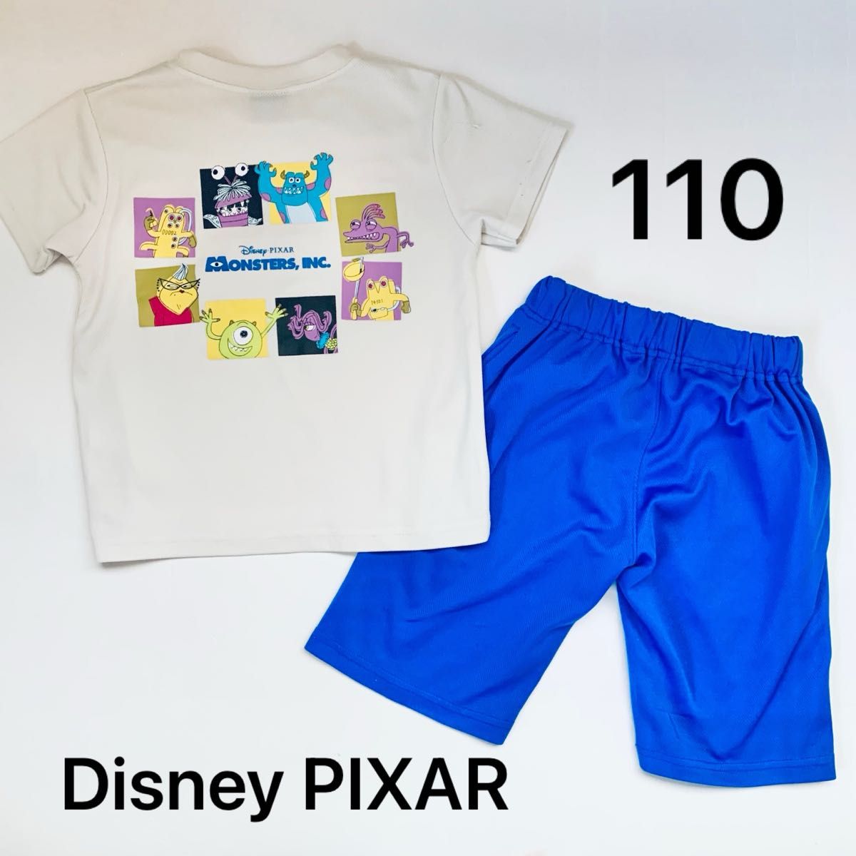 disney pixar 半袖　上下セット 半袖パジャマ　モンスターズインク