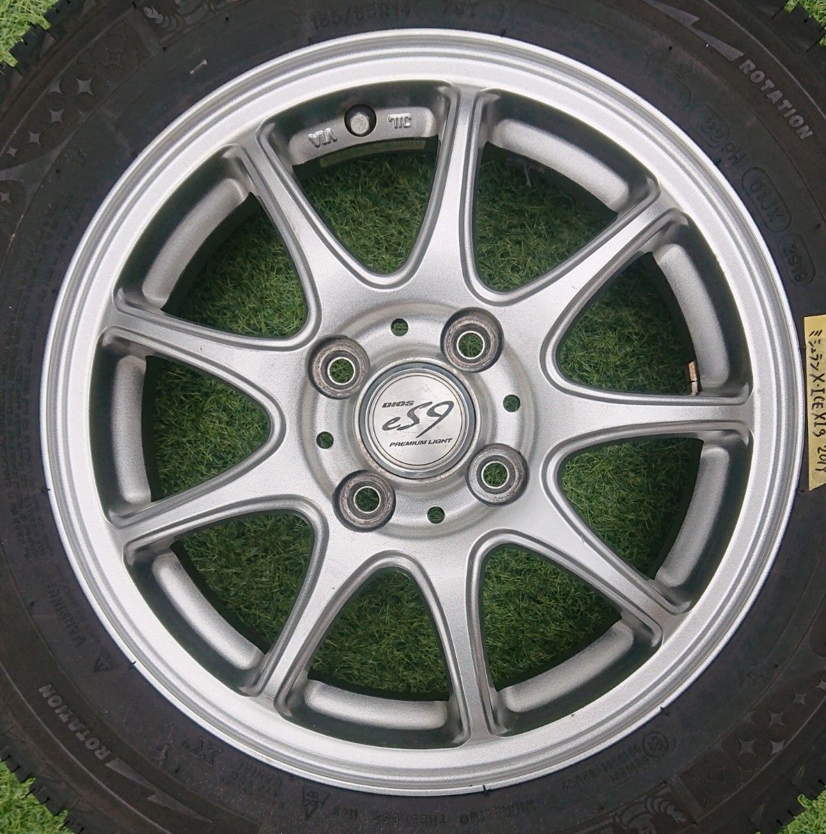 3-4  165/65R14 ミシュラン X-ice xI3 スタッドレス 1本