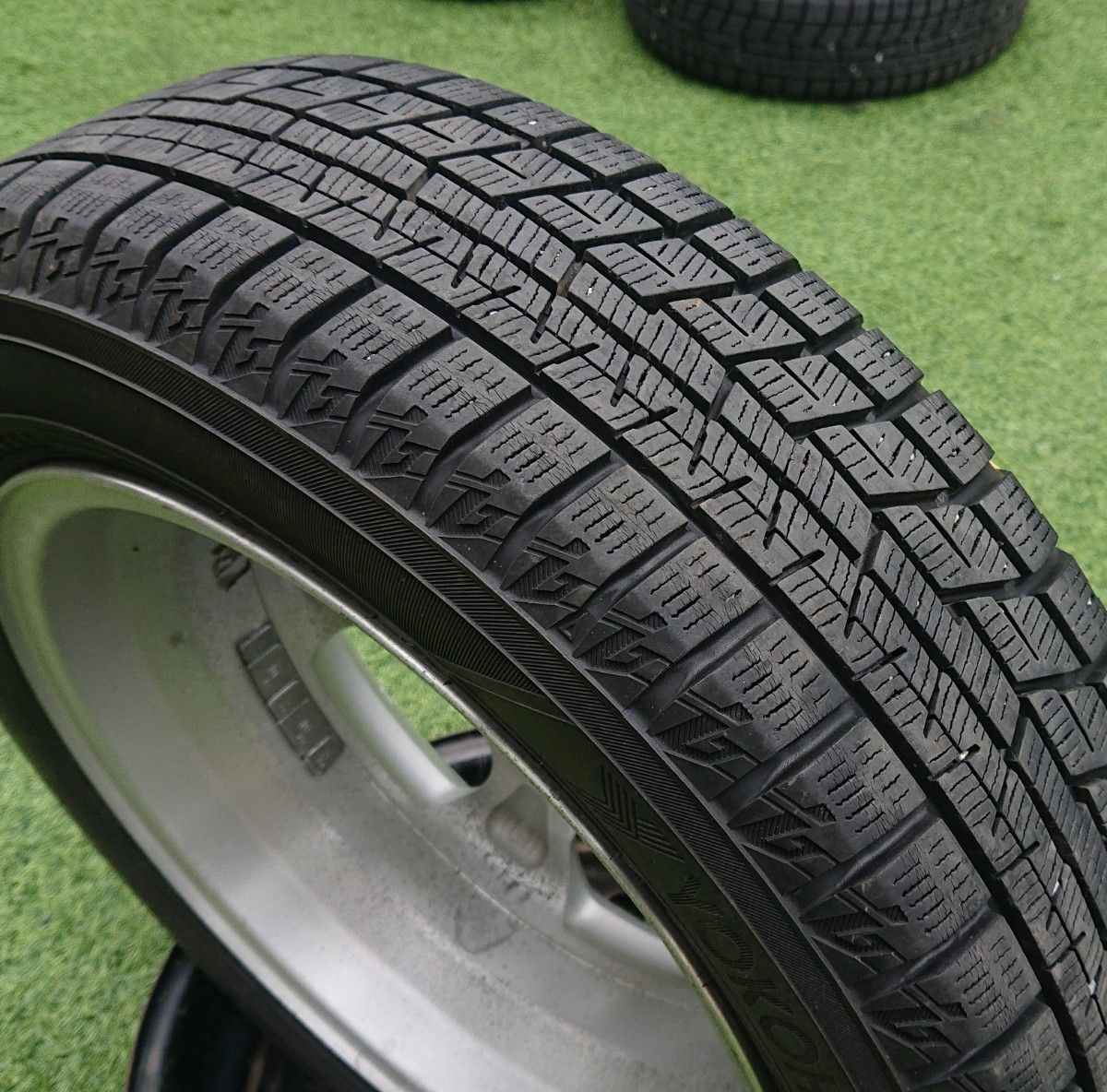 4-1  155/65R14 スタッドレス スズキ純正 アルミホイール 1本